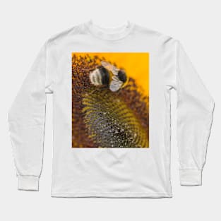 Inside a sunflower Long Sleeve T-Shirt